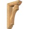 Ekena Millwork Westlake Slat Rough Sawn Bracket w/ Offset Brace, Western Red Cedar, 6"W x 18"D x 30"H BKT0604X18X30WTL06RWR - alternate 1